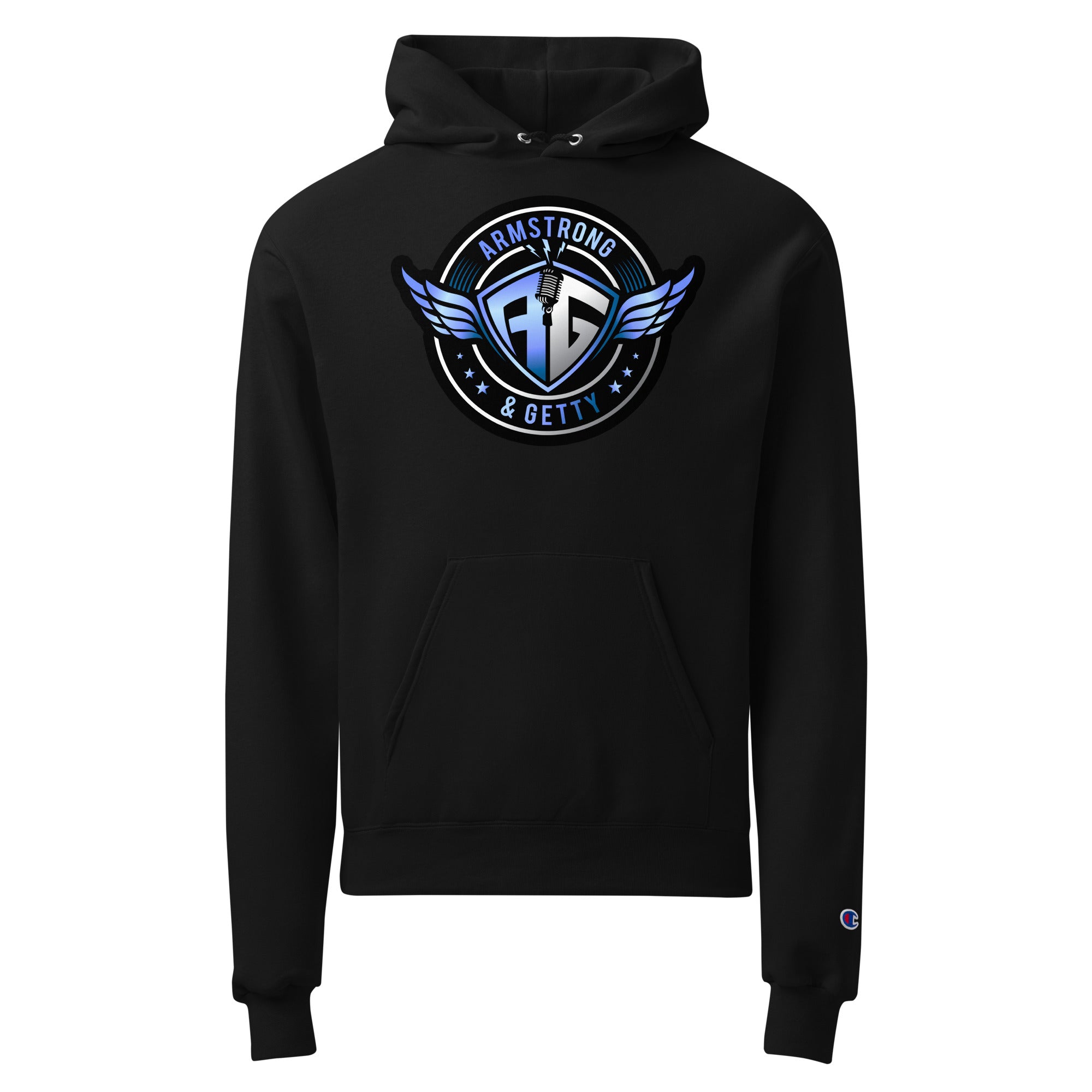 A&G Air Force Blue Champion Hoodie – Armstrong & Getty Superstore