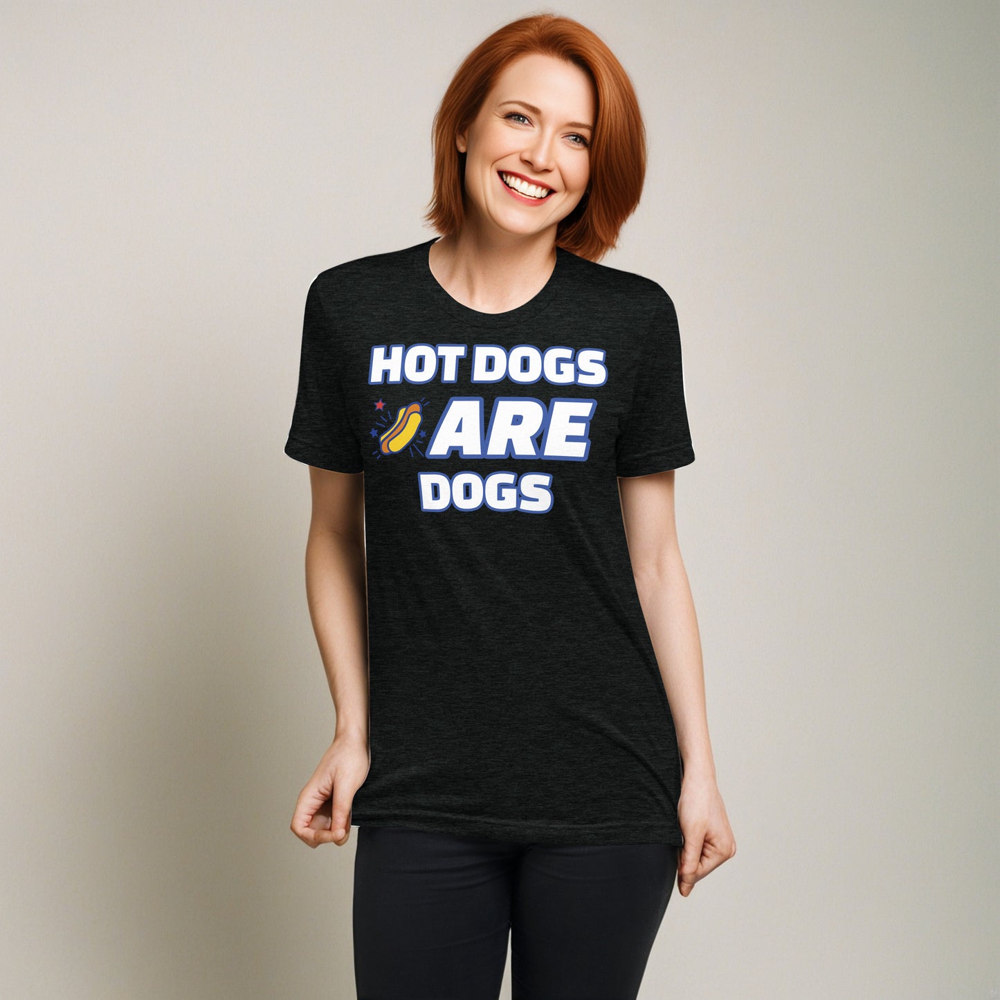 Hot Dogs Are Dogs Tee