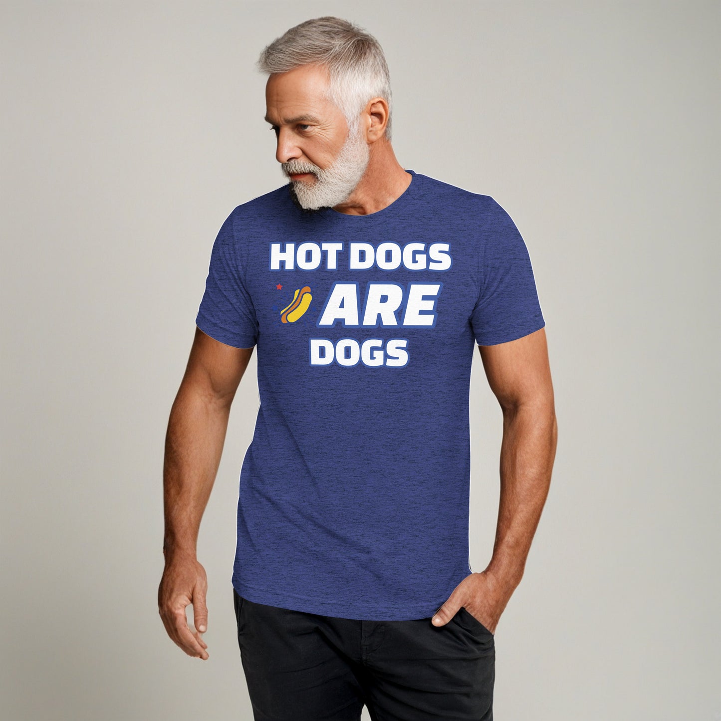 Hot Dogs Are Dogs Tee