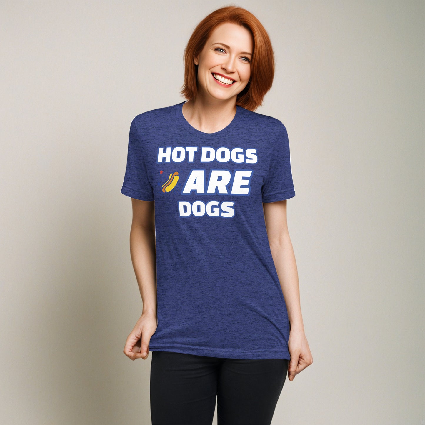 Hot Dogs Are Dogs Tee