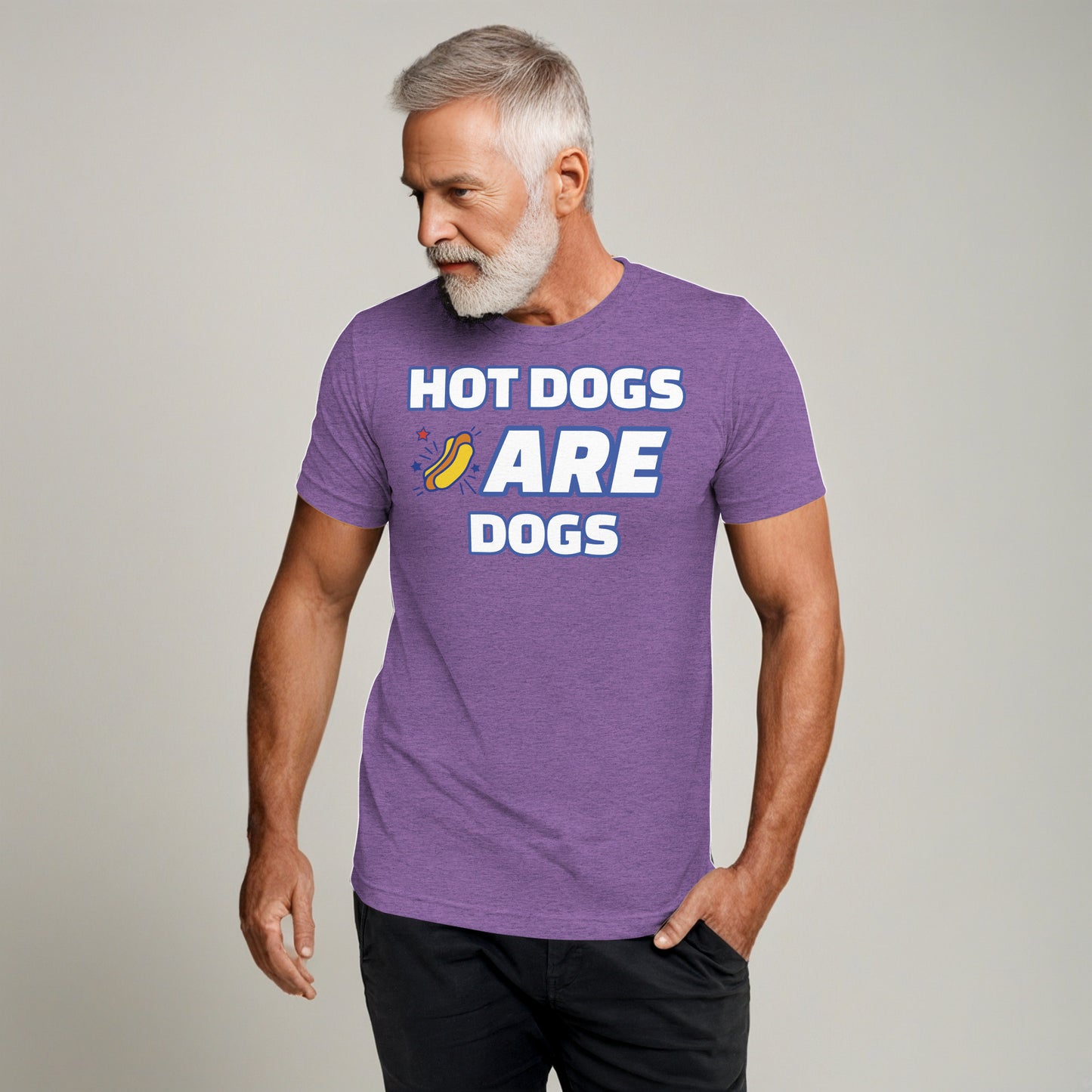 Hot Dogs Are Dogs Tee