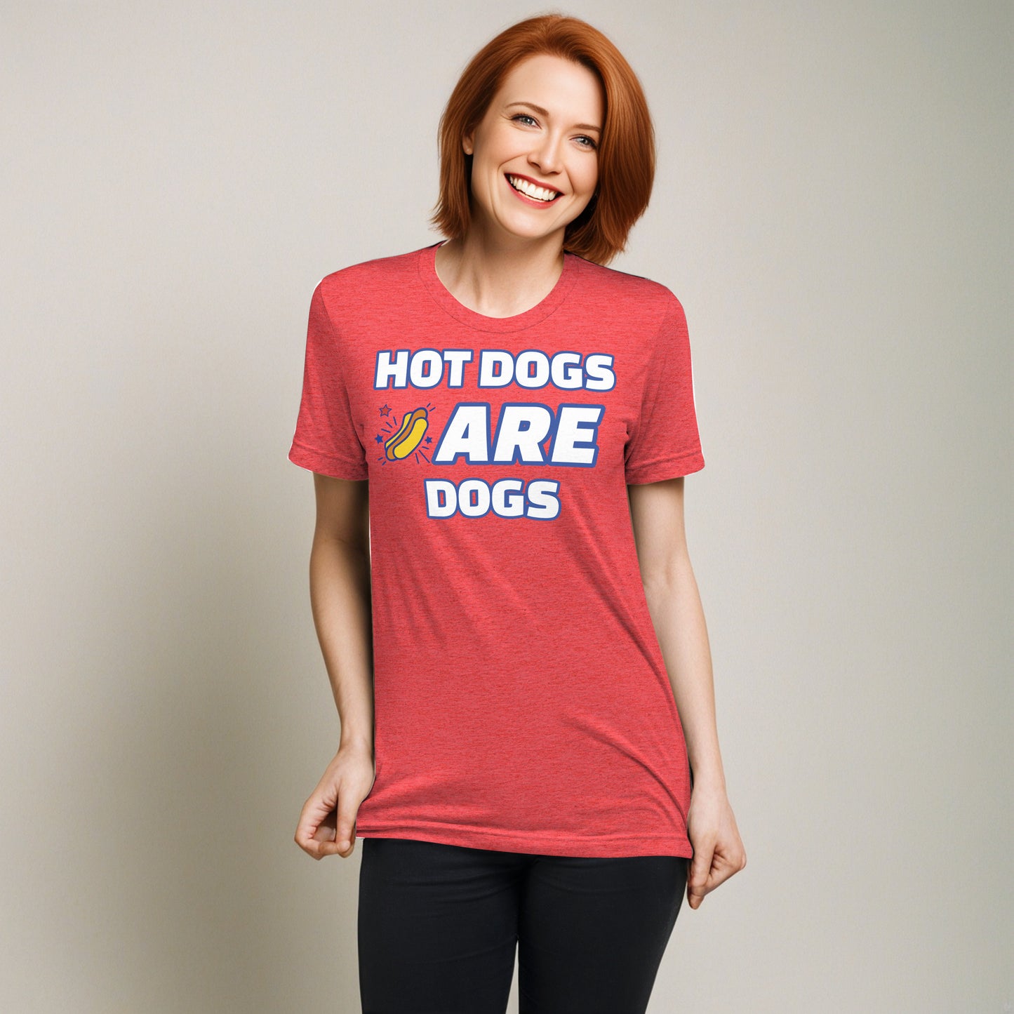 Hot Dogs Are Dogs Tee