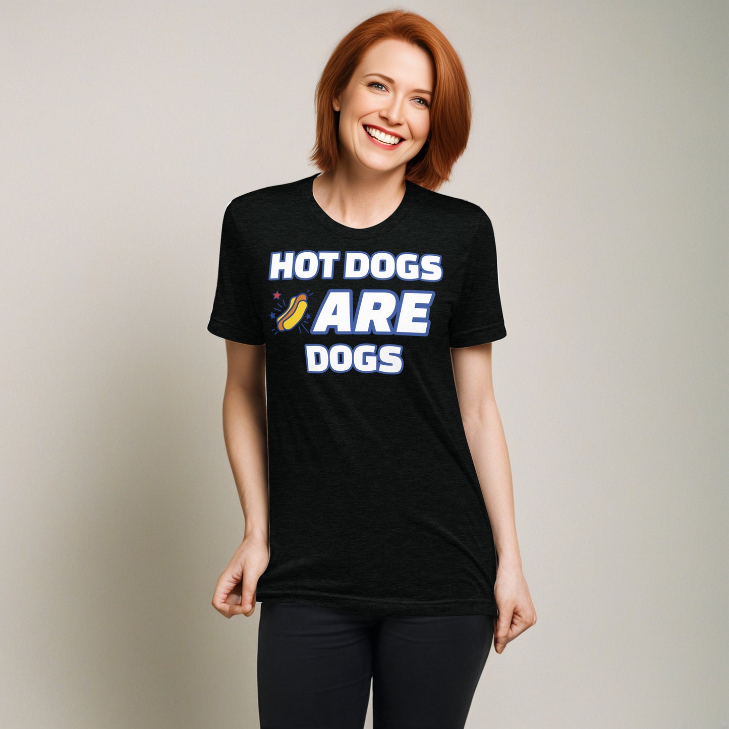 Hot Dogs Are Dogs Tee