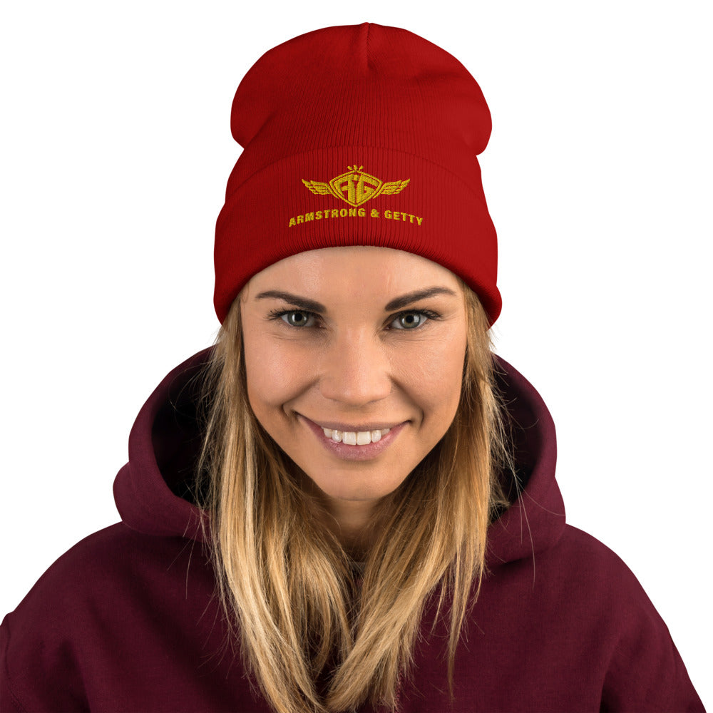 The A&G Air Force Embroidered Beanie