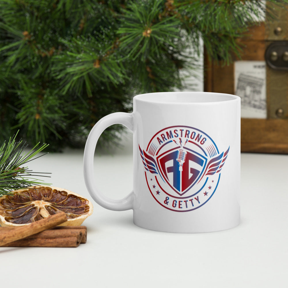 The A&G Air Force Patriot Big White Mug